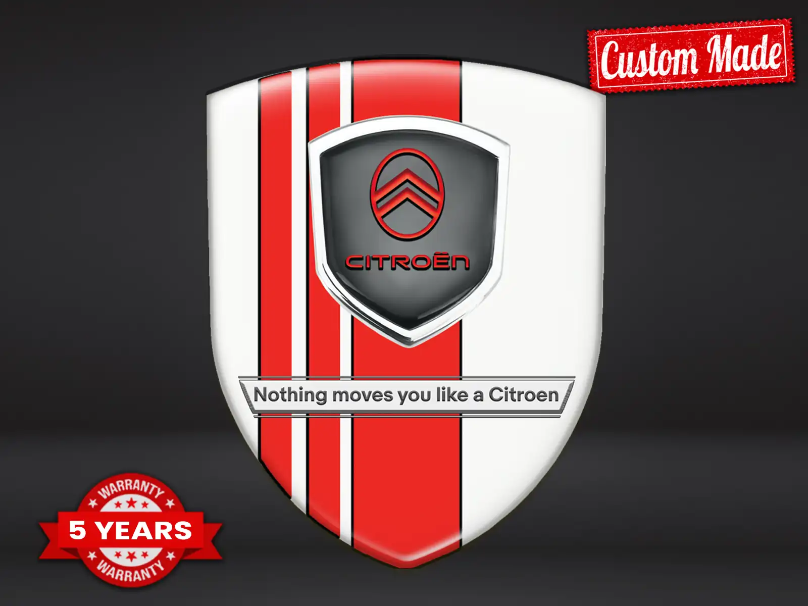 Citroen Stickers Fenêtre Auto Style Édition Qualité